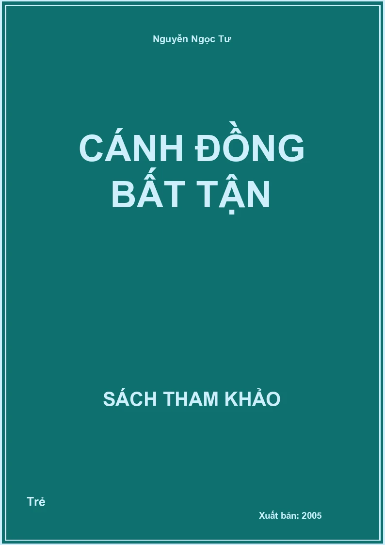 Cánh đồng bất tận