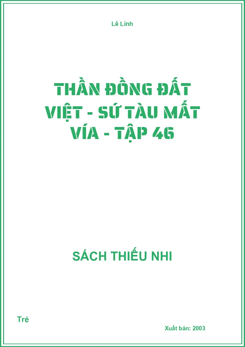 Thần đồng đất việt - Sứ tàu mất vía - tập 46