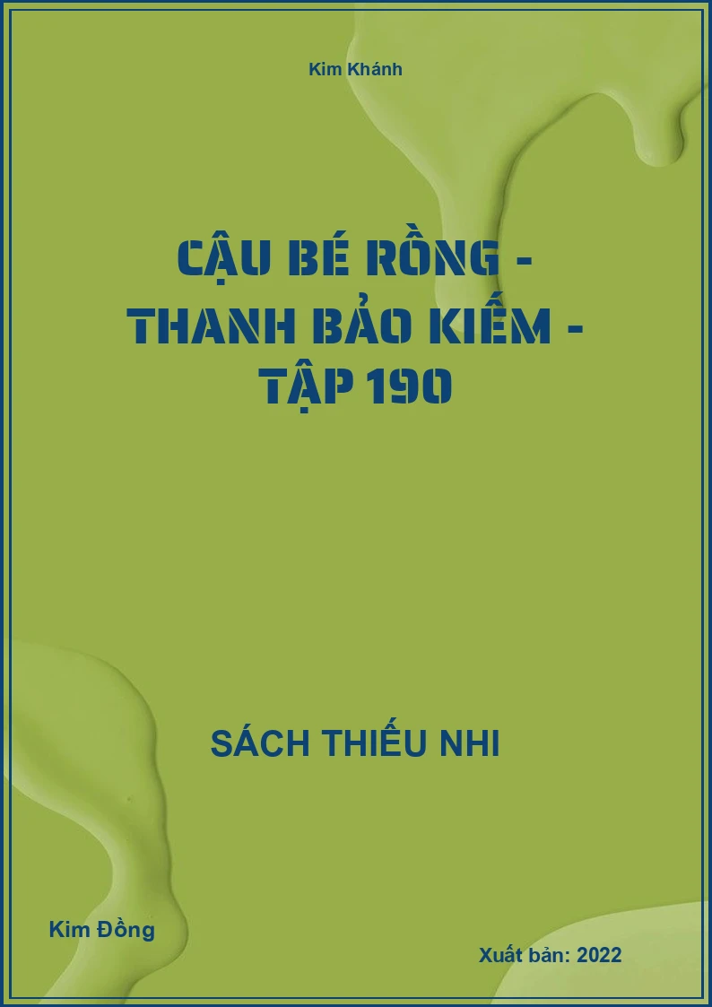 Cậu bé rồng - thanh bảo kiếm - tập 190