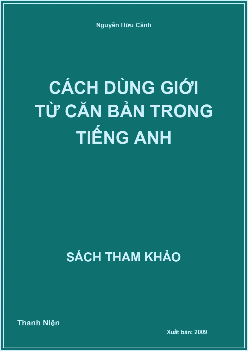 Cách dùng giới từ căn bản trong tiếng anh