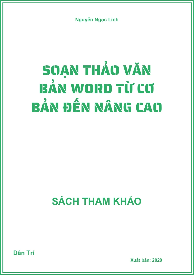 Soạn thảo văn bản Word từ cơ bản đến nâng cao