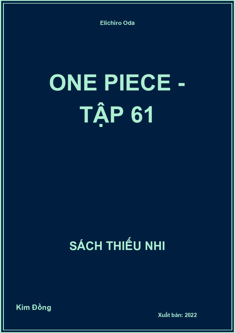 One Piece - tập 61