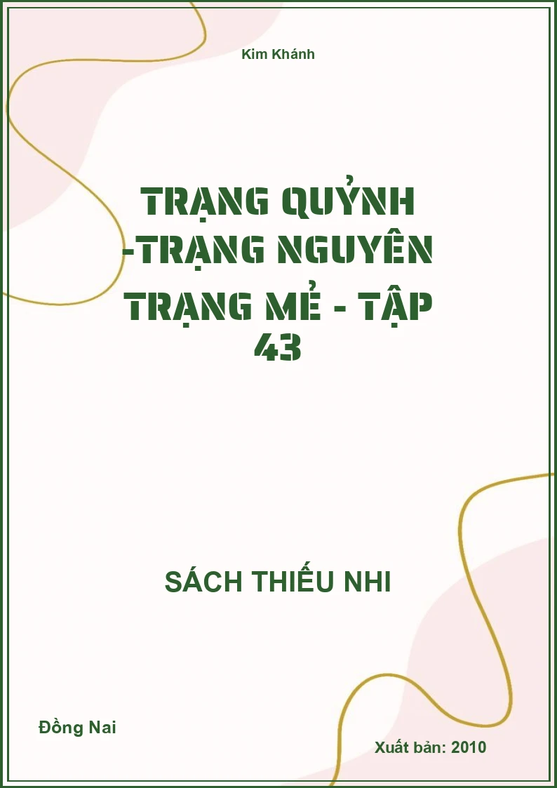 Trạng Quỷnh -Trạng nguyên trạng mẻ - tập 43