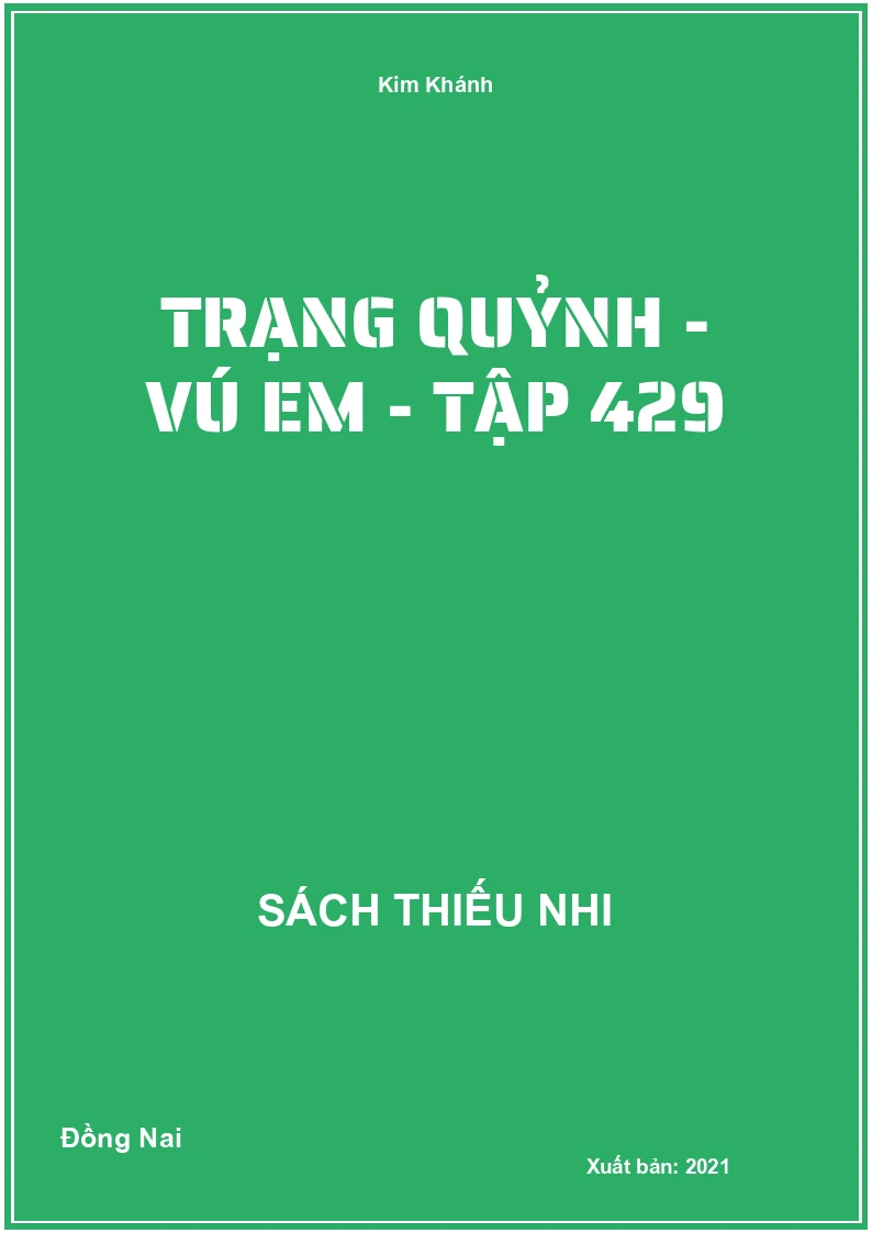 Trạng Quỷnh - Vú em - tập 429