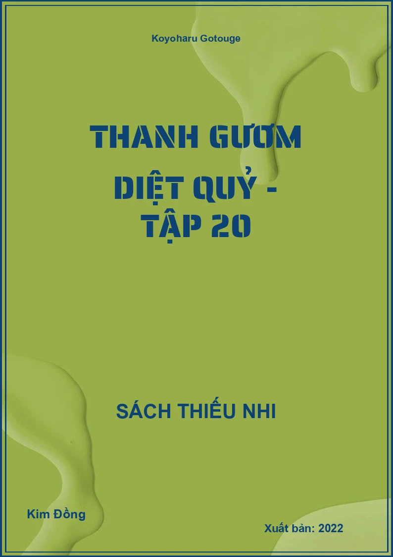 Thanh gươm diệt quỷ - tập 20