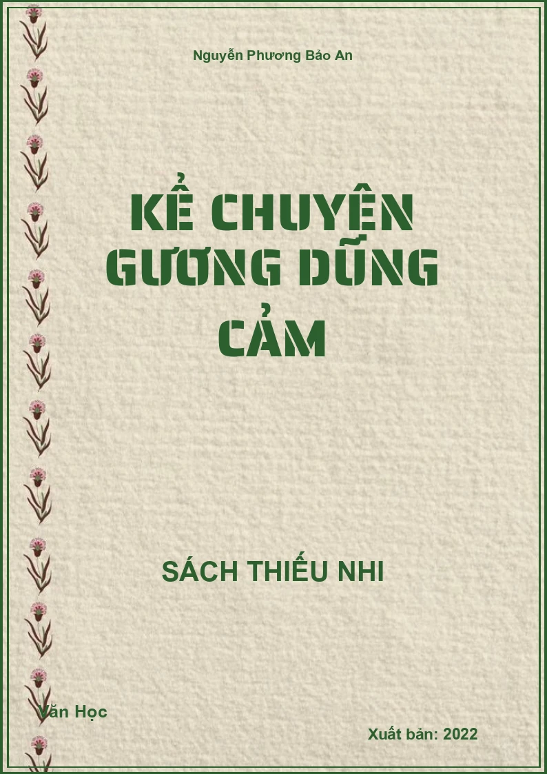 Kể chuyện gương dũng cảm