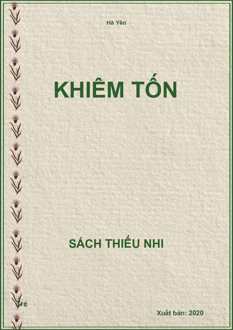 Khiêm tốn