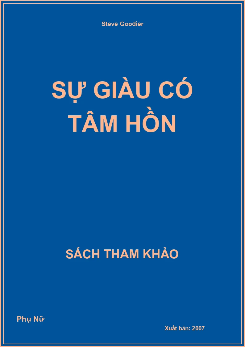 Sự giàu có tâm hồn