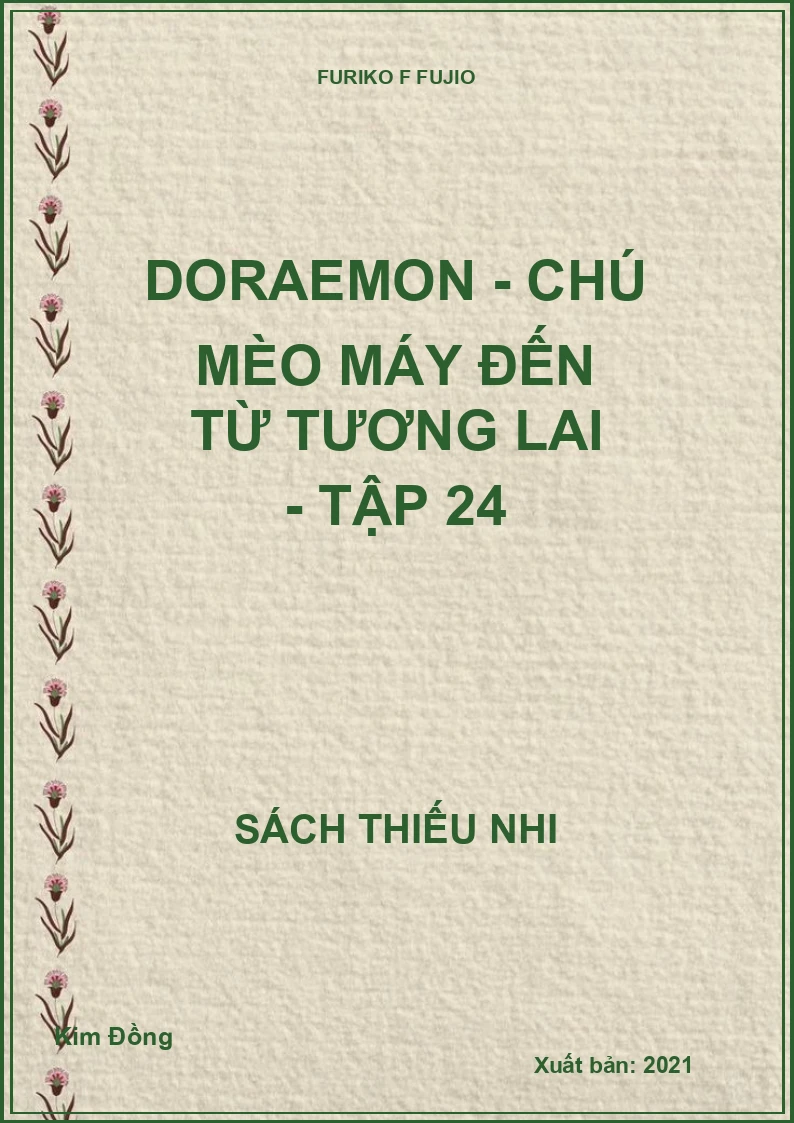 Doraemon - chú mèo máy đến từ tương lai - tập 24
