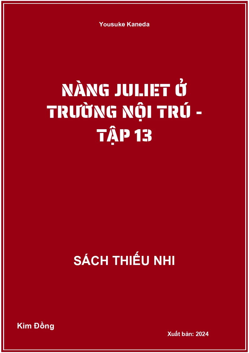 Nàng Juliet ở trường nội trú - tập 13