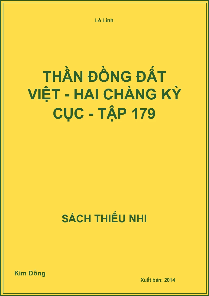 Thần đồng đất việt - hai chàng kỳ cục - tập 179
