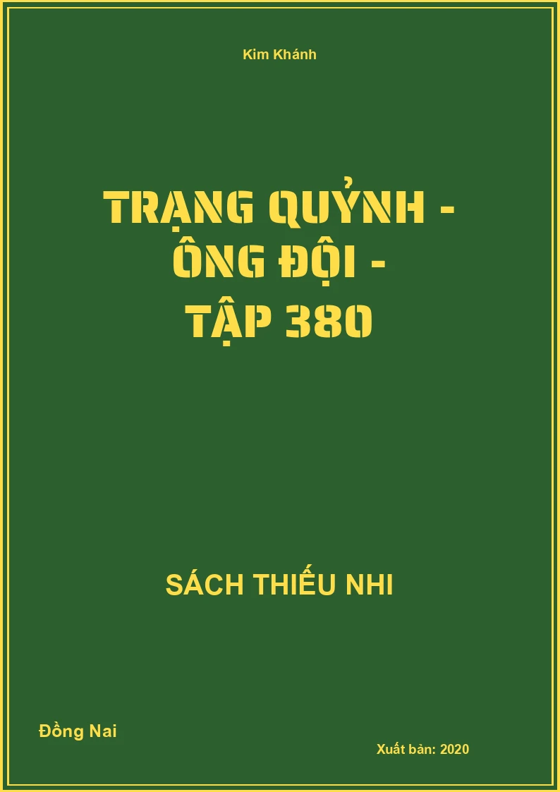 Trạng Quỷnh - ông đội - tập 380