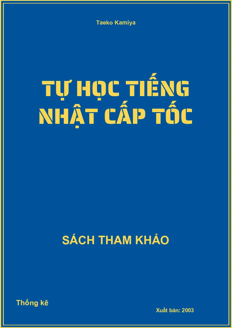 Tự học tiếng nhật cấp tốc