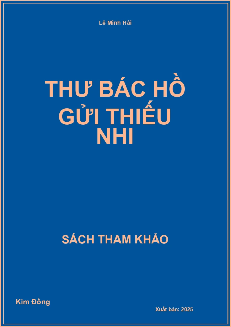 Thư Bác Hồ gửi thiếu nhi