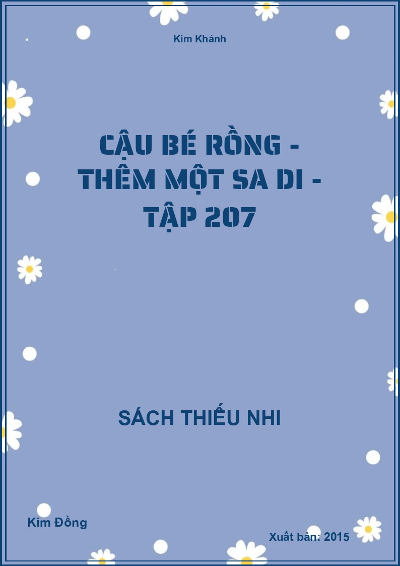 Cậu bé rồng - Thêm một sa di - tập 207