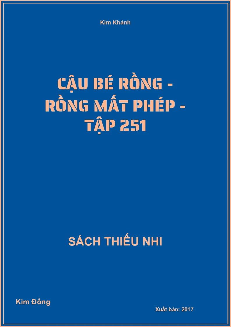 Cậu bé rồng - Rồng mất phép - tập 251