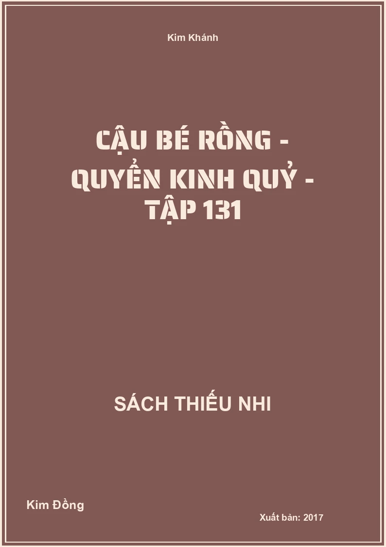 Cậu bé rồng - Quyển kinh quỷ - tập 131