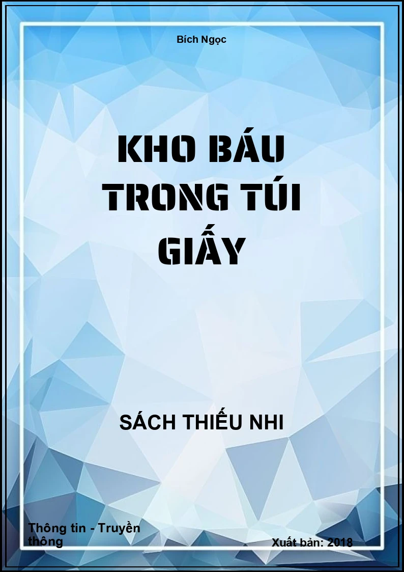Kho báu trong túi giấy
