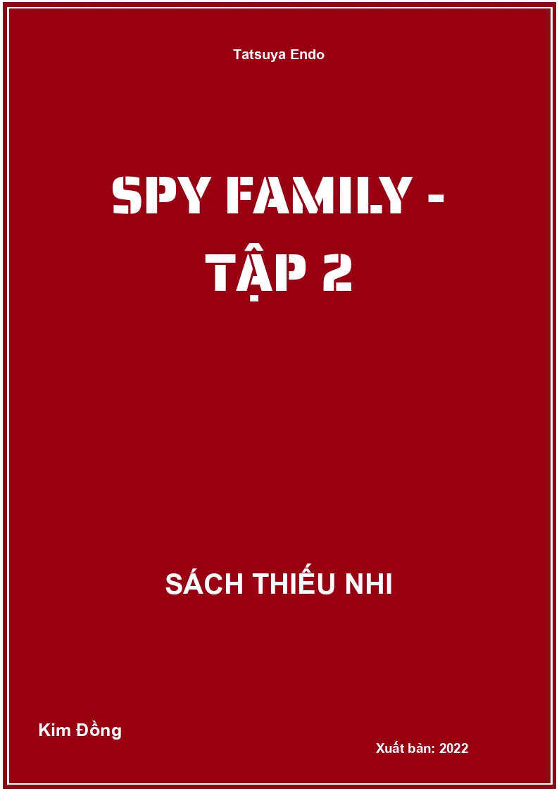 Spy Family - tập 2