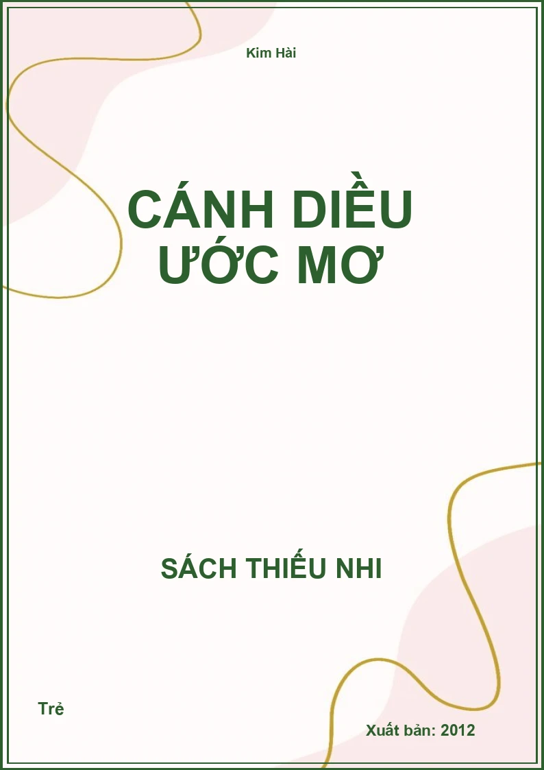 Cánh diều ước mơ
