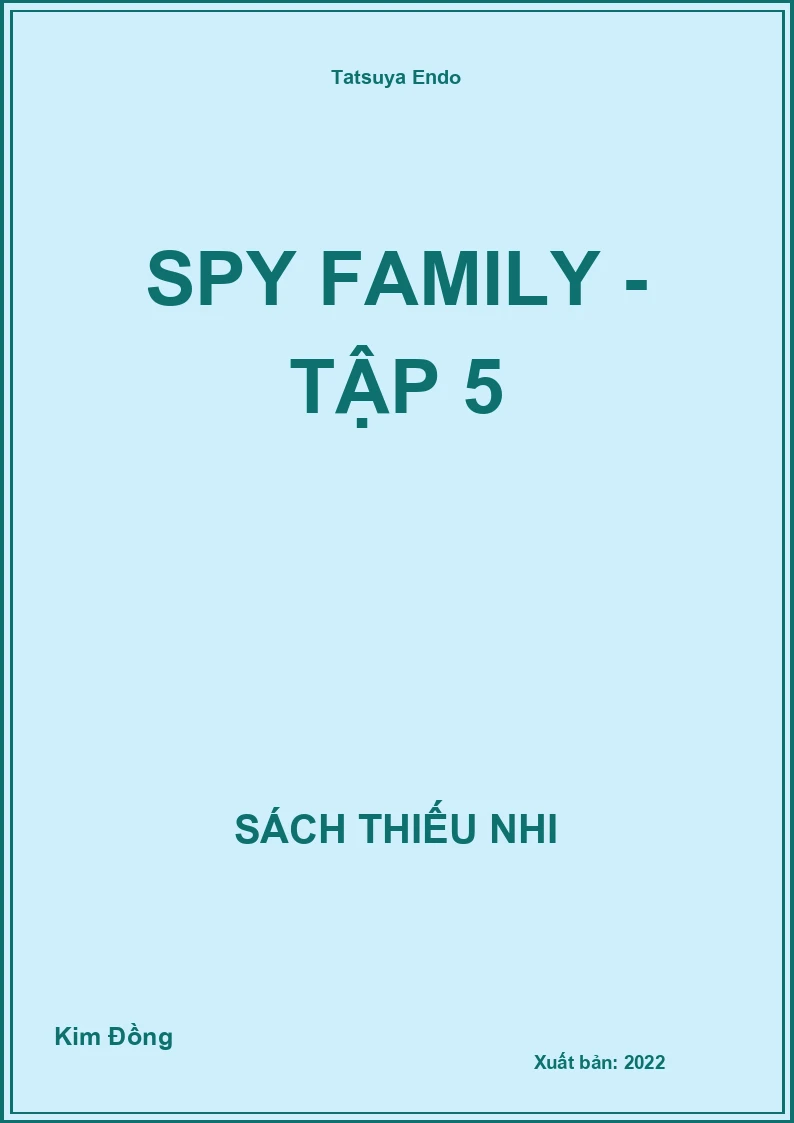 Spy Family - tập 5