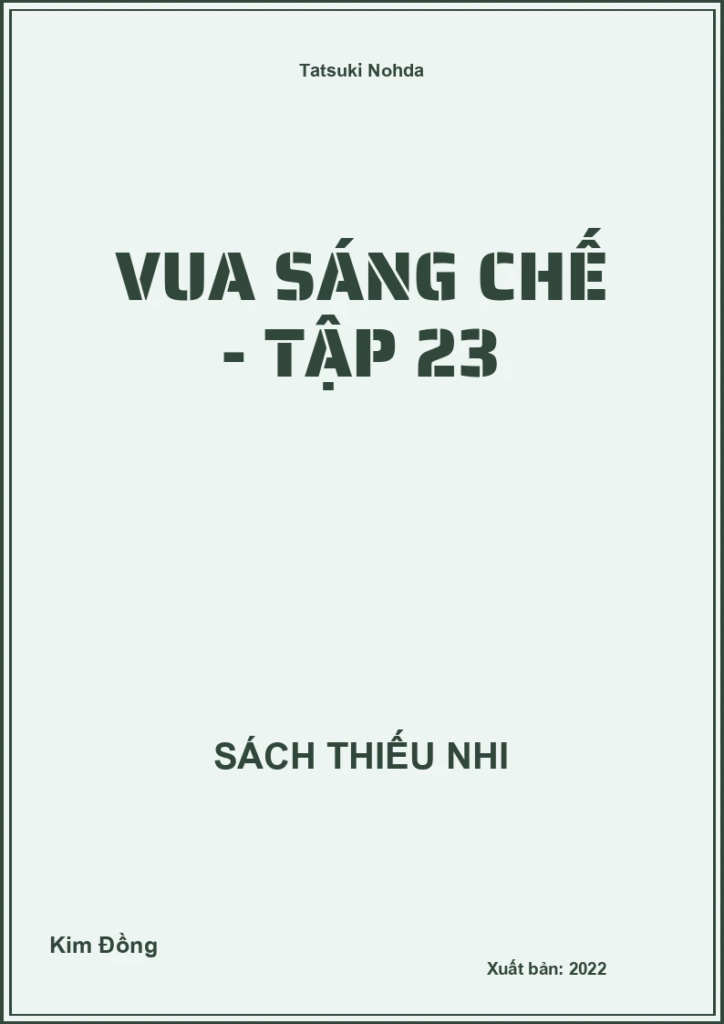 Vua sáng chế - tập 23