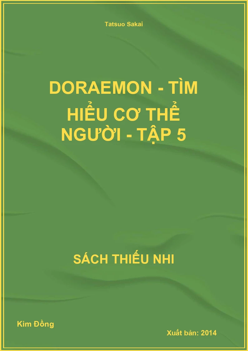 Doraemon - tìm hiểu cơ thể người - tập 5