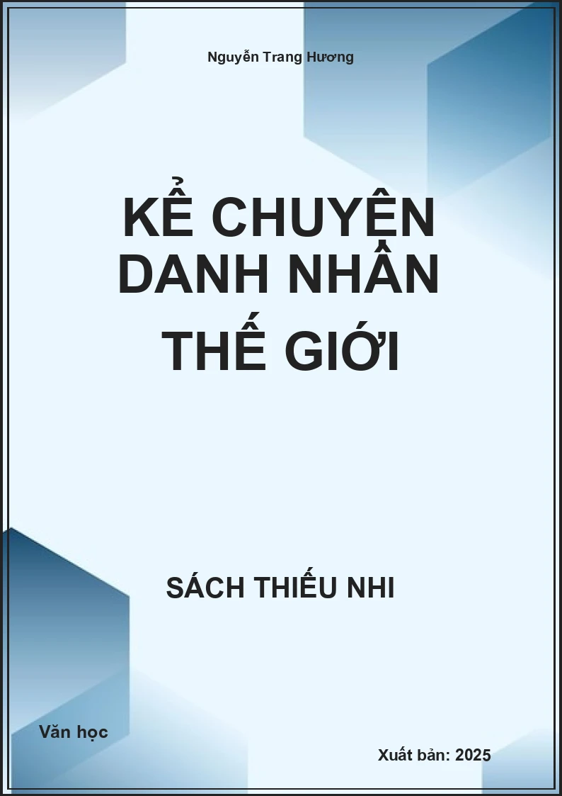 Kể chuyện danh nhân thế giới