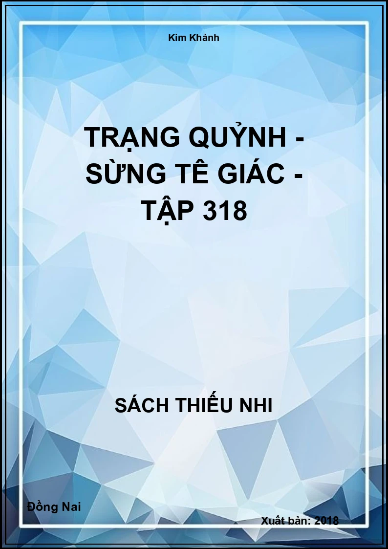 Trạng Quỷnh - Sừng tê giác - tập 318