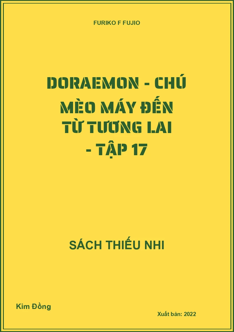 Doraemon - chú mèo máy đến từ tương lai - tập 17