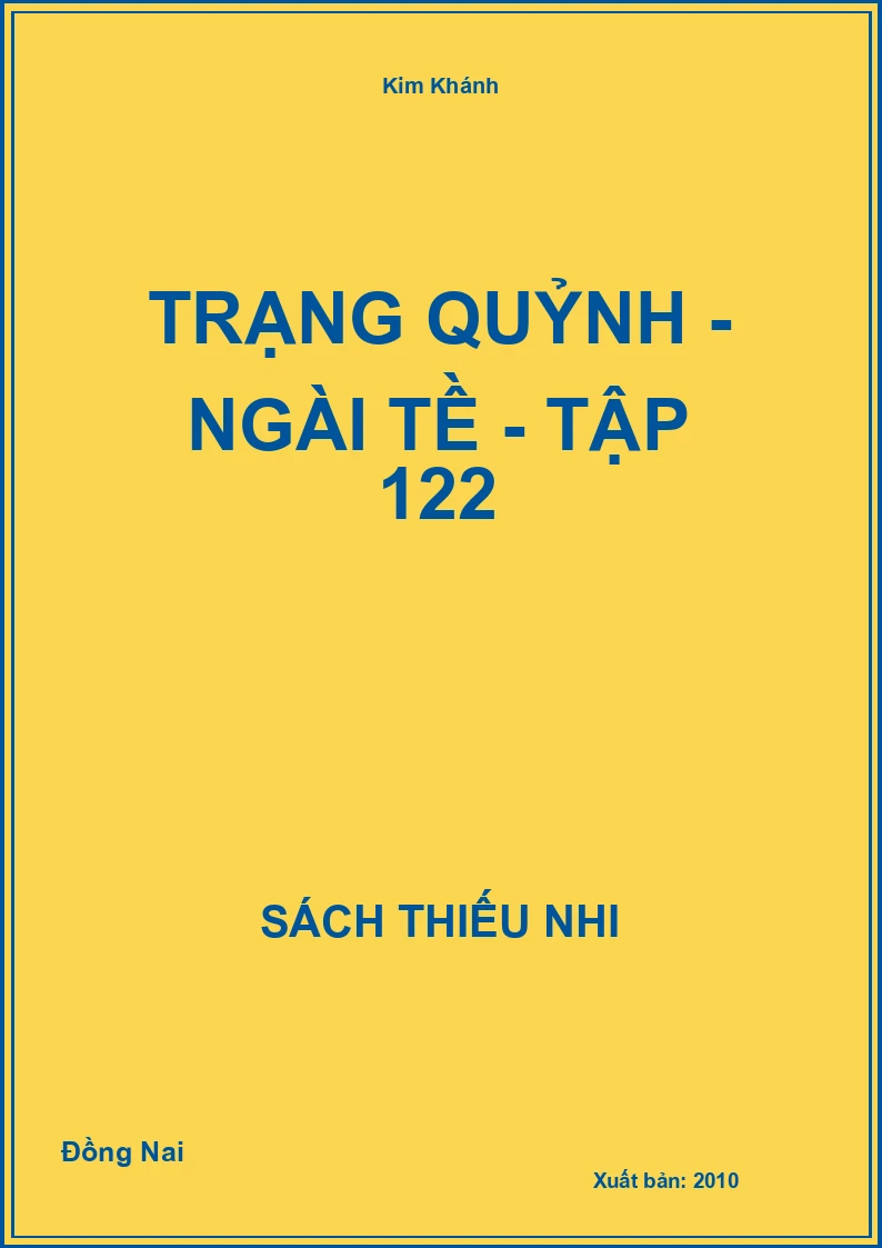 Trạng Quỷnh - Ngài tề - tập 122