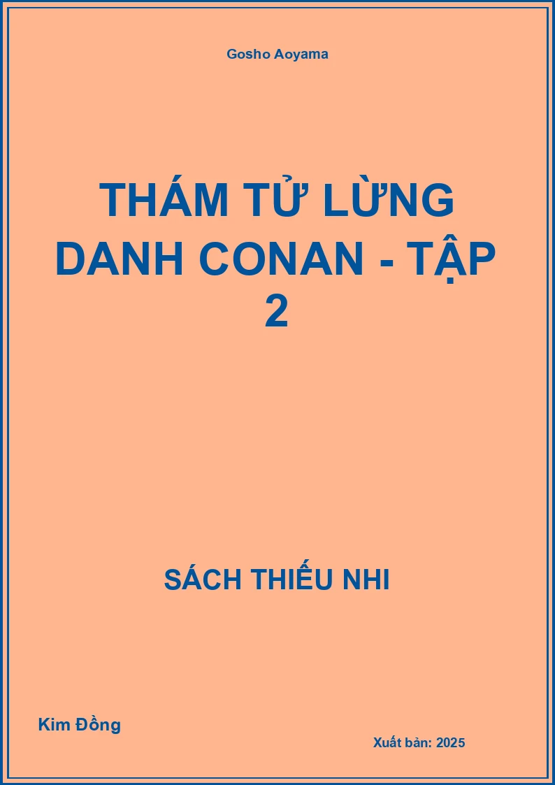 Thám tử lừng danh conan - tập 2