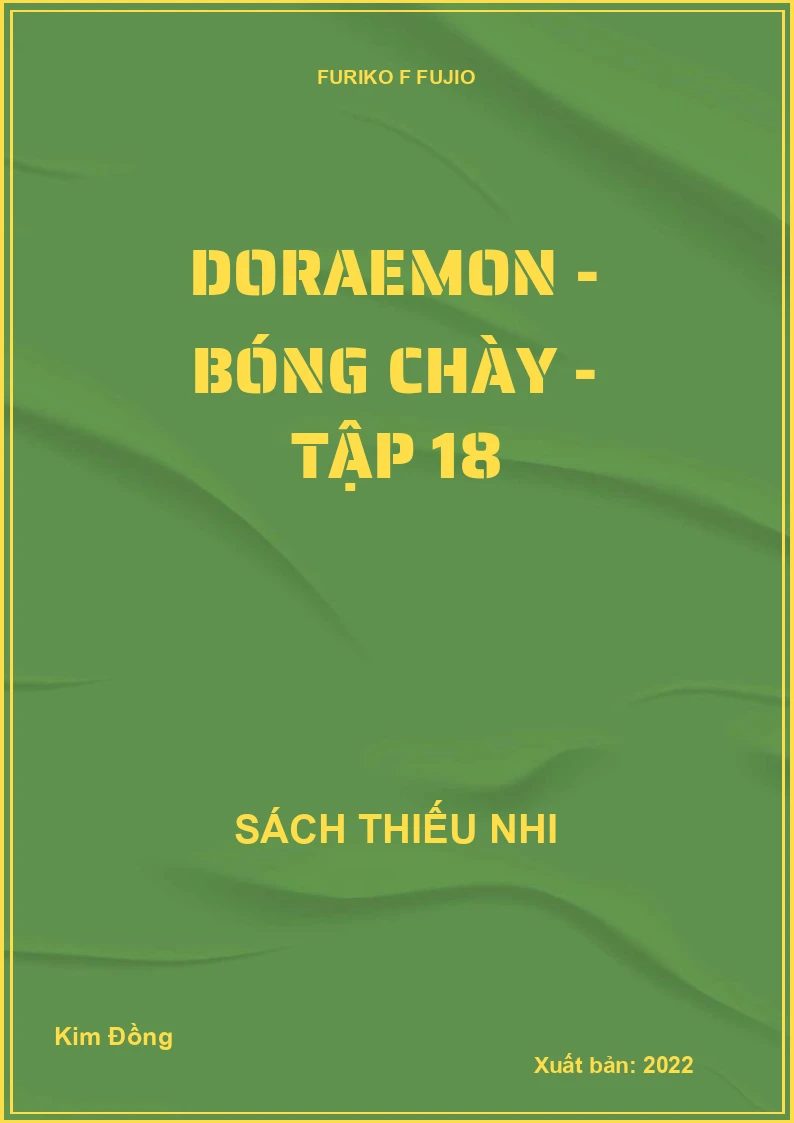 Doraemon - bóng chày - tập 18