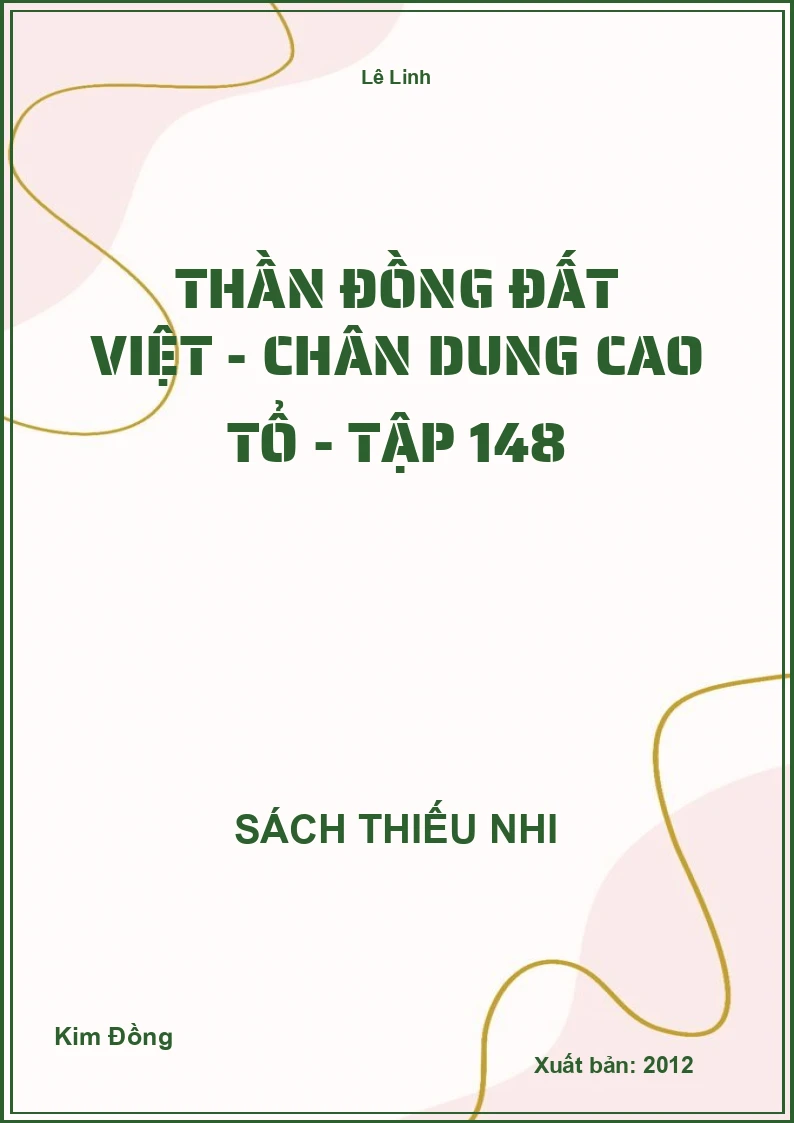 Thần đồng đất việt - chân dung cao tổ - tập 148