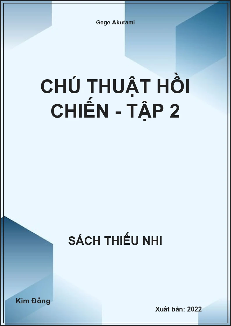 Chú thuật hồi chiến - tập 2
