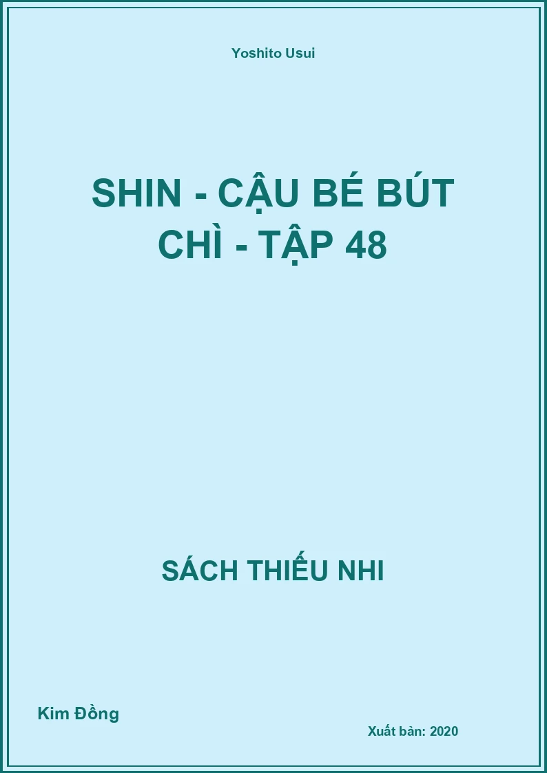 Shin - cậu bé bút chì - tập 48
