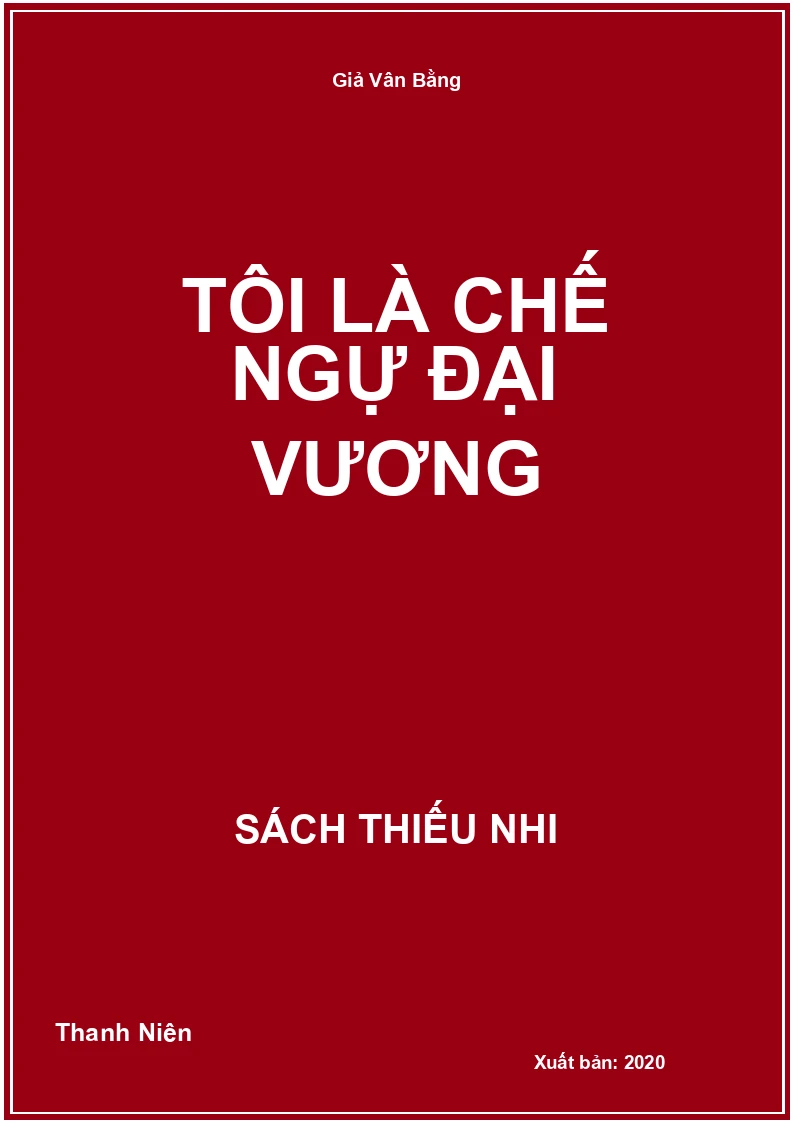 Tôi là chế ngự đại vương