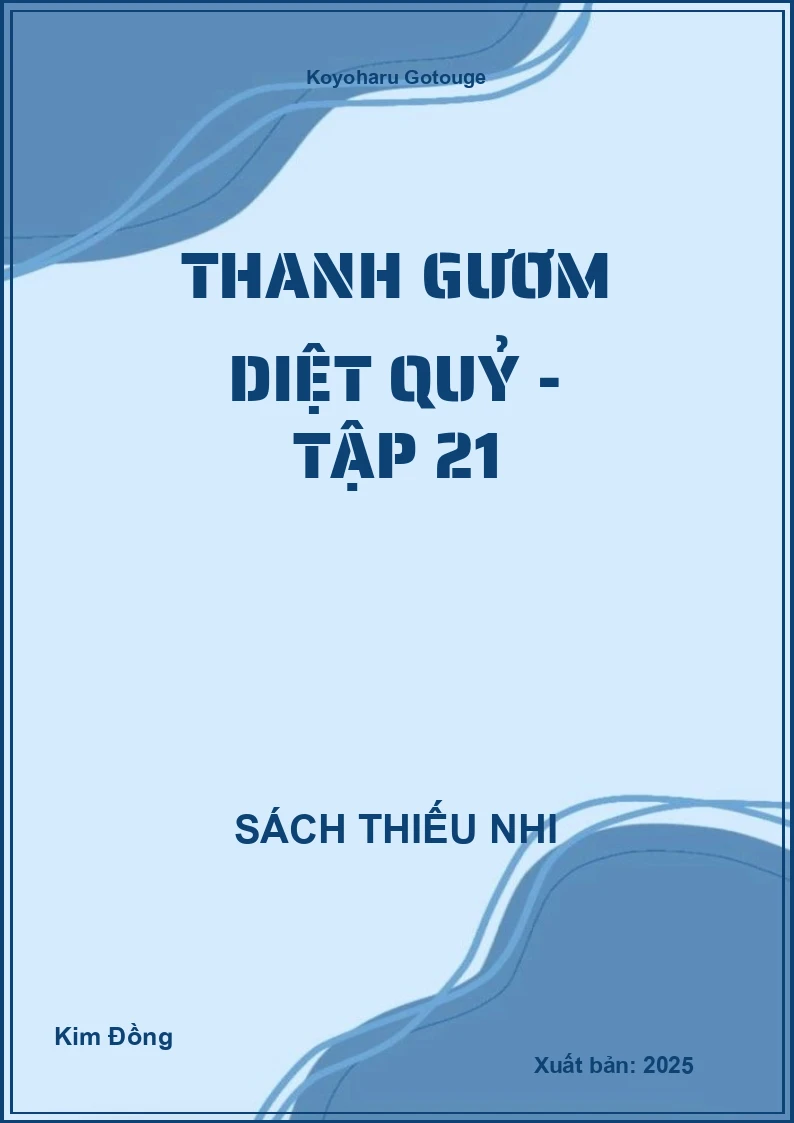 Thanh gươm diệt quỷ - tập 21