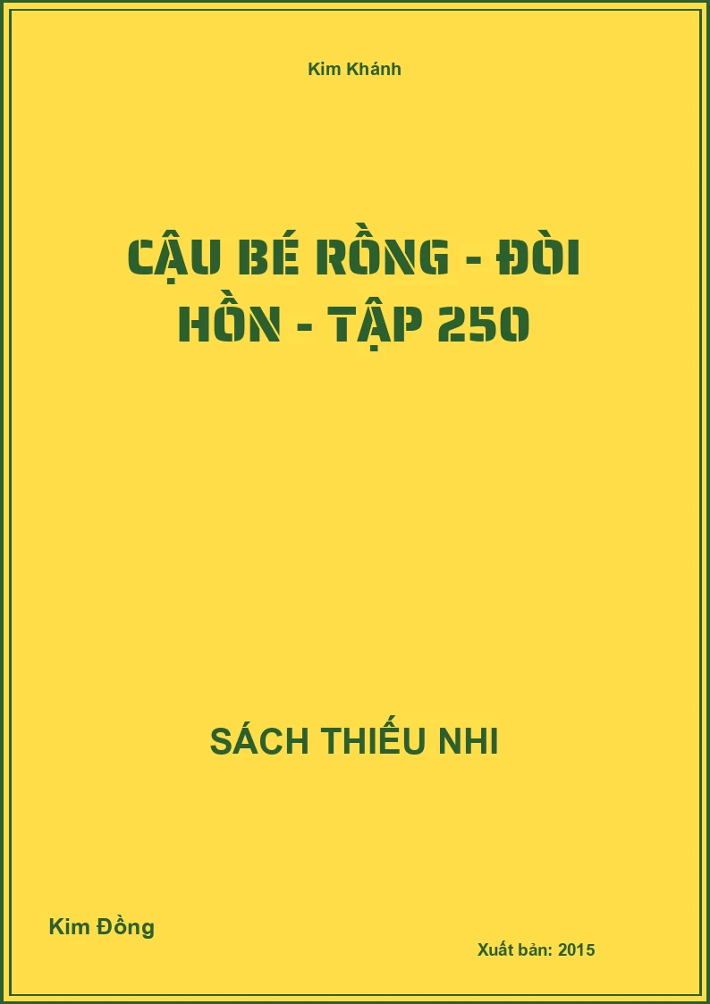 Cậu bé rồng - Đòi hồn - tập 250