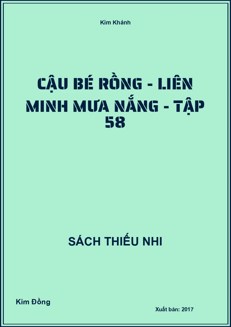 Cậu bé rồng - liên minh mưa nắng - tập 58