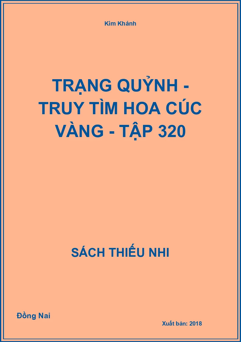 Trạng Quỷnh - truy tìm hoa cúc vàng - tập 320