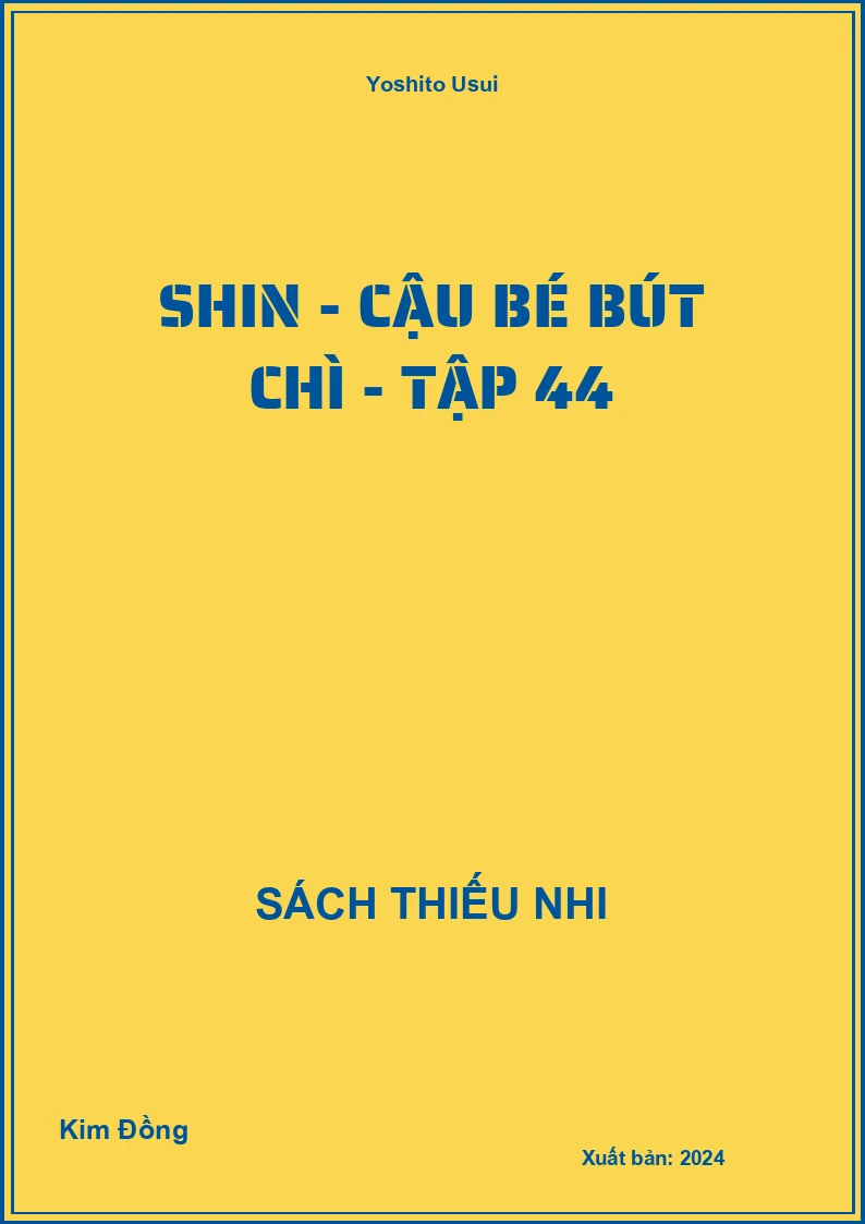Shin - cậu bé bút chì - tập 44