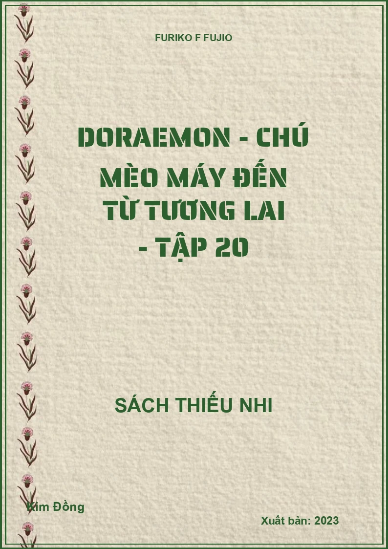 Doraemon - chú mèo máy đến từ tương lai - tập 20