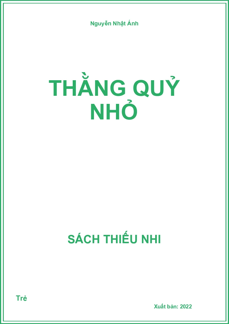 Thằng quỷ nhỏ