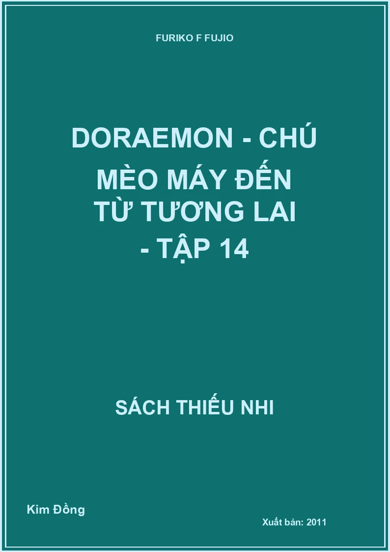 Doraemon - chú mèo máy đến từ tương lai - tập 14
