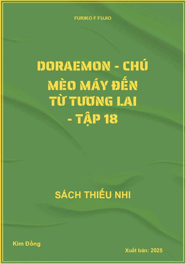 Doraemon - Chú mèo máy đến từ tương lai - tập 18