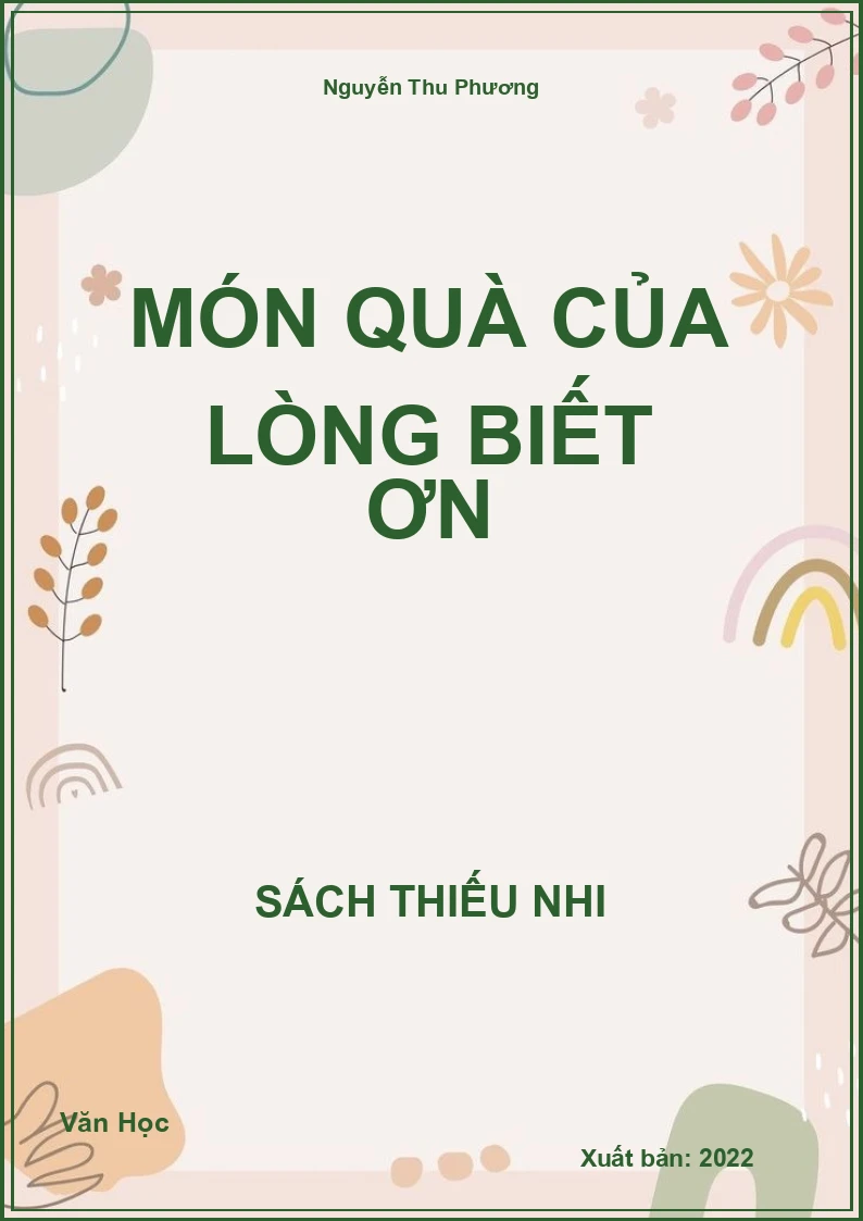 Món quà của lòng biết ơn
