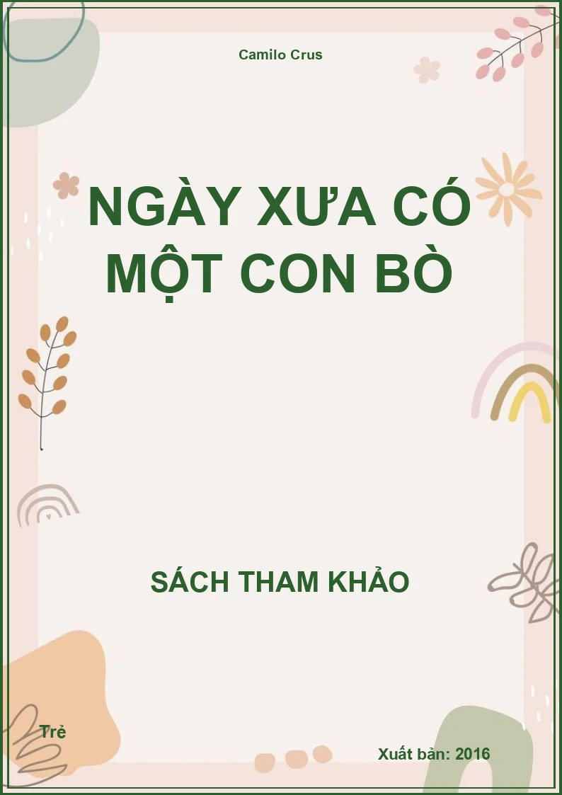 Ngày xưa có một con bò