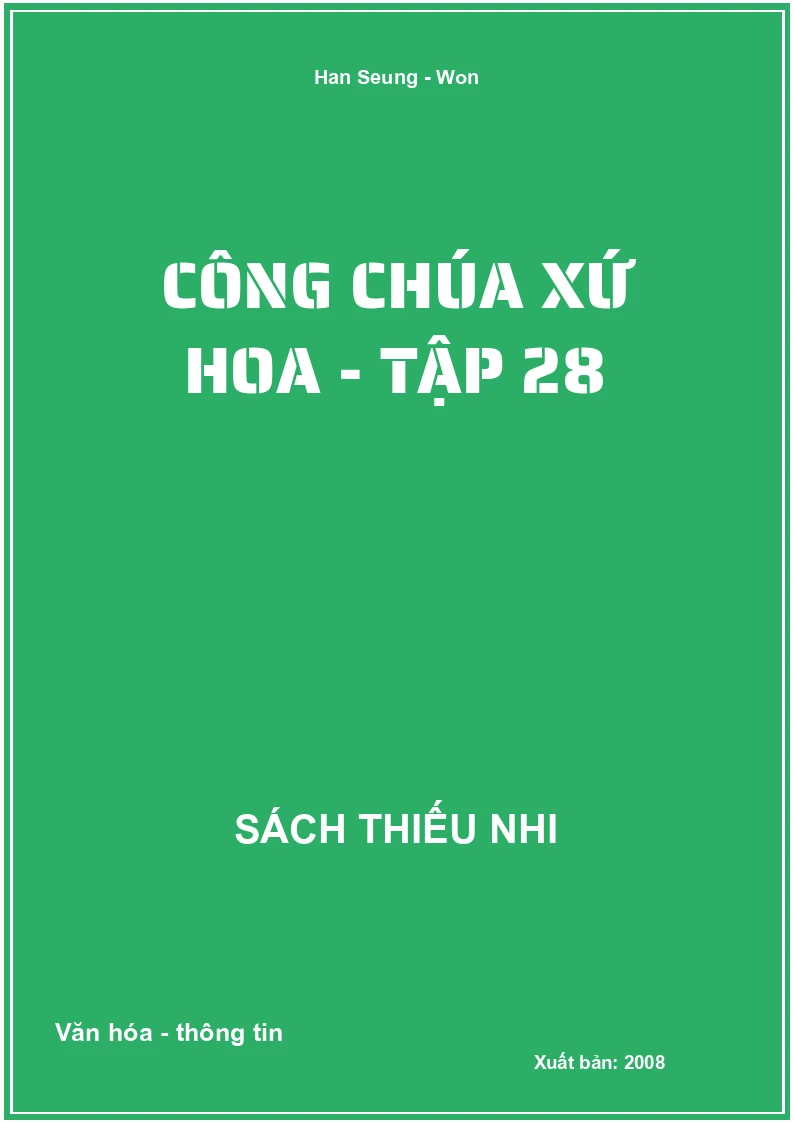 Công chúa xứ hoa - tập 28