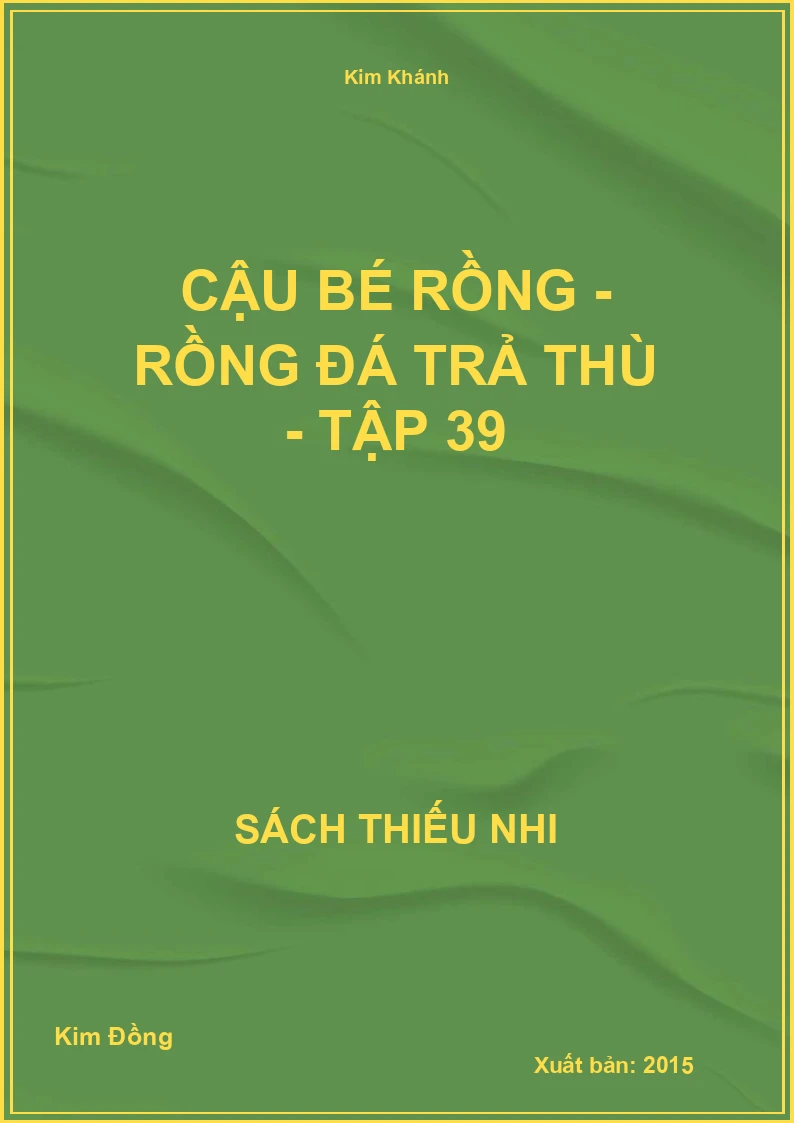 Cậu bé rồng - rồng đá trả thù - tập 39